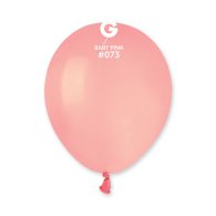 Латексные шарики 5" пастель 73 нежно-розовый Gemar 