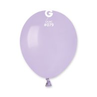 Латексные шарики 5" пастель 79 нежно-сиреневый Gemar 