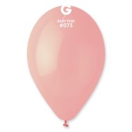 Латексные шарики 10" пастель 73 нежно-розовый Gemar 