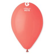 Латексные шарики 10" пастель 78 коралловый Gemar 