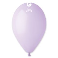 Латексные шарики 10" пастель 79 нежно-сиреневый Gemar 