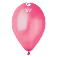 Латексні кульки 10" металік 64 фуксія Gemar