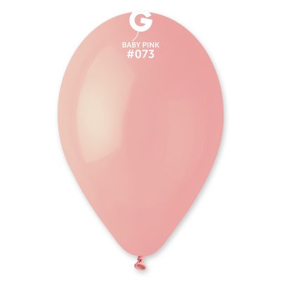 Латексные шарики 12" пастель 73 нежно-розовый Gemar 