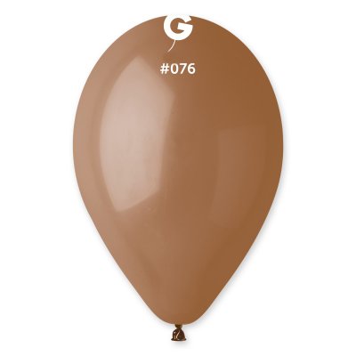 Латексные шарики 12" пастель 76 мокко Gemar