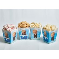 Коробочка для попкорна и сладостей "Босс Молокосос" 5 шт