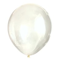 Латексный шарик 18" пастель прозрачный Balonevi