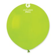 Латексна кулька 19" пастель 11 салатовий Gemar