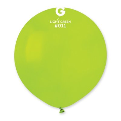 Латексна кулька 19" пастель 11 салатовий Gemar
