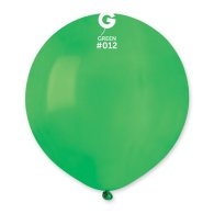 Латексный шарик 19" пастель 12 зеленый Gemar 