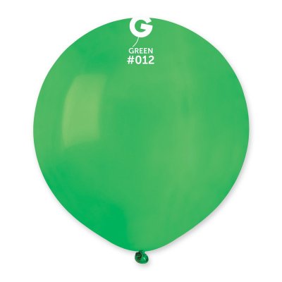 Латексный шарик 19" пастель 12 зеленый Gemar 