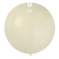 Латексный шарик 31" пастель 59 айвори Gemar 