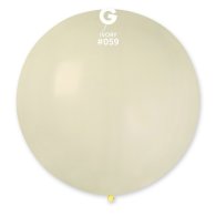 Латексный шарик 31" пастель 59 айвори Gemar 