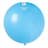 Латексный шарик 31" пастель 09 светло-голубой Gemar 