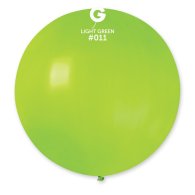 Латексный шарик 31" пастель 11 салатовый Gemar 