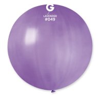Латексный шарик 31" пастель 49 сиреневый Gemar 
