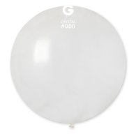 Латексна кулька 31" пастель 00 прозорий Gemar