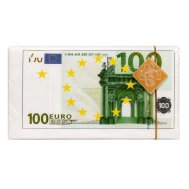 Салфетки "100 евро" 33х33 см 10 шт