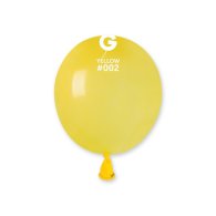 Латексные шарики 3" пастель 02 желтый Gemar 