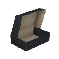 Коробка самозбірна 31х23х10 см чорна