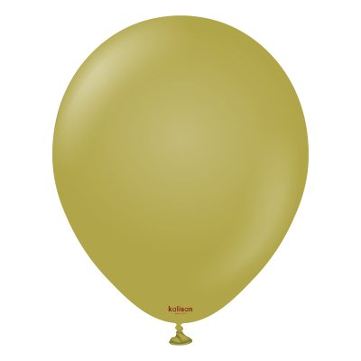 Латексные шарики 12" Оливка (Olive) KL12 Kalisan Латексные шарики 12" Оливка (Olive) KL12 Kalisan