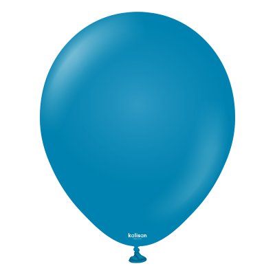 Латексні кульки 12" Глибокий синій (Deep Blue) KL12 Kalisan