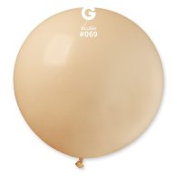 Латексна кулька 19" пастель 69 тілесний 1 шт Gemar