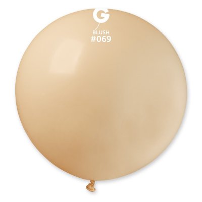 Латексный шарик 31" пастель 69 телесный Gemar 
