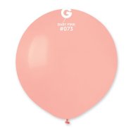 Латексный шарик 19" пастель 73 нежно-розовый Gemar 