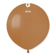 Латексный шарик 19" пастель 76 мокко Gemar 