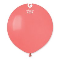 Латексный шарик 19" пастель 78 коралловый Gemar Латексный шарик 19" пастель 78 коралловый Gemar