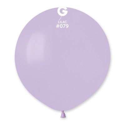 Латексный шарик 19" пастель 79 нежно-сиреневый Gemar 