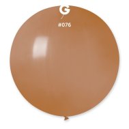 Латексный шарик 31" пастель 76 мокко Gemar 