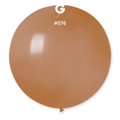 Латексный шарик 31" пастель 76 мокко Gemar 