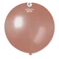 Латексна кулька 31" металік 71 рожеве золото Gemar Латексна кулька 31" металік 71 рожеве золото Gemar