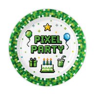 Набір тарілок "Pixel Party" 10 шт Набір тарілок "Pixel Party" 10 шт