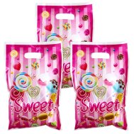 Пакеты подарочные полиэтиленовые "Sweet" 24х16 см 10 шт