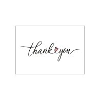 Мини-открытки "Thank you" 10 шт
