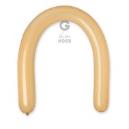 Латексный шарик ШДМ 360 пастель 69 телесный 1 шт Gemar 