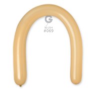 Латексный шарик ШДМ 360 пастель 69 телесный 1 шт Gemar 