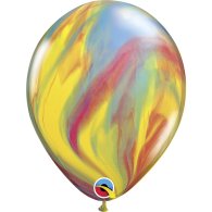 Латексні кульки 11" пастель агат звичайний Qualatex Латексні кульки 11" пастель агат звичайний Qualatex