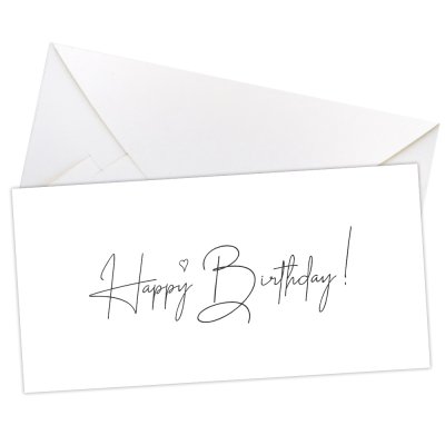Конверт для денег "Happy birthday"  