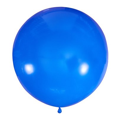Латексна кулька 24" пастель Dark Blue 003 (темно-синій) Мексика 