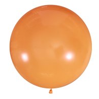 Латексный шарик 24" пастель Orange 005 (оранжевый) Мексика 