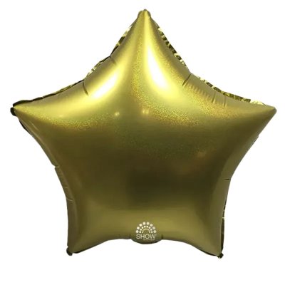 Фольгированный шар голограмма золото 18" AS-103gdgo ArtShow Фольгированный шар голограмма золото 18" AS-103gdgo ArtShow