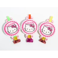 Язычок-гудок "Hello Kitty" 6 шт 