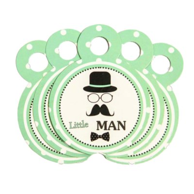 Медальки "Little man" 10 шт