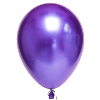 Латексные шарики 11" хром фиолетовый Qualatex 