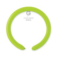 Латексные шарики ШДМ 260 пастель 11 салатовый Gemar 