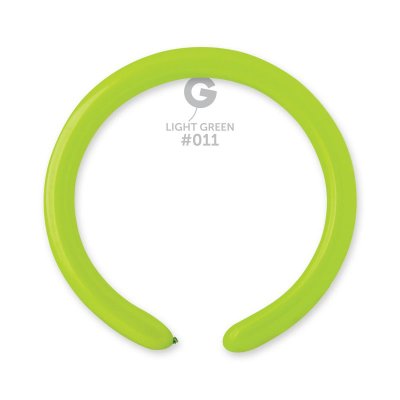 Латексные шарики ШДМ 260 пастель 11 салатовый Gemar 