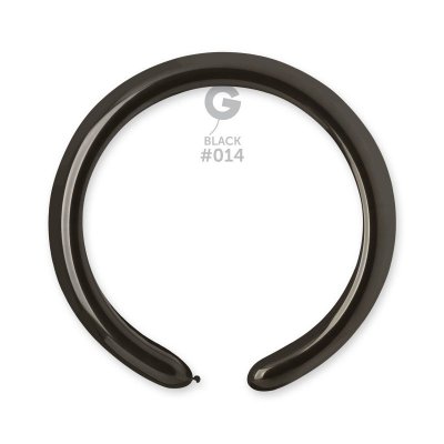 Латексные шарики ШДМ 260 пастель 14 черный Gemar